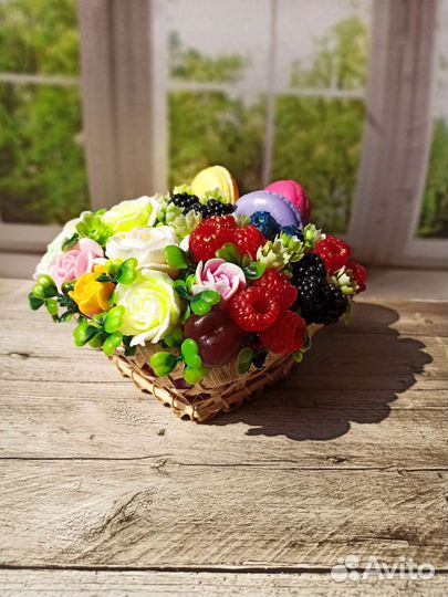 Букет из мыла ручной работы