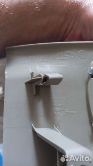 Накладка порога левая правая Renault Koleos новая