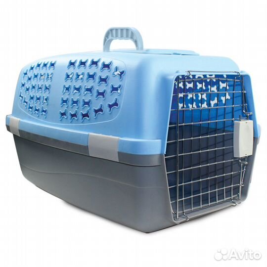 Triol Переноска для животных М голубая 2,000 кг 58