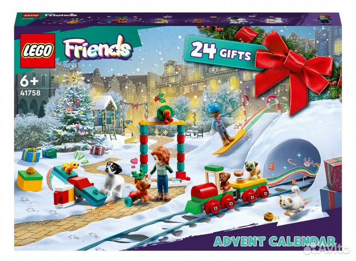 Адвент календарь lego Friends 41758 из Финляндии