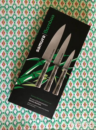 Samura набор кухонных ножей Bamboo 3 (новый)