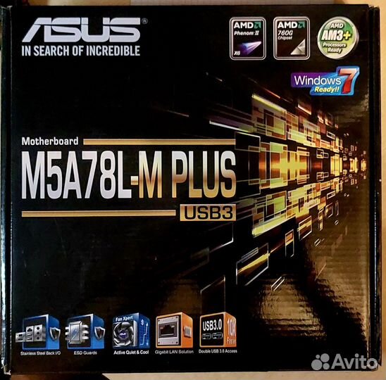 Socket AM3 + CPU AMD FX8320E + 16GB DDR3