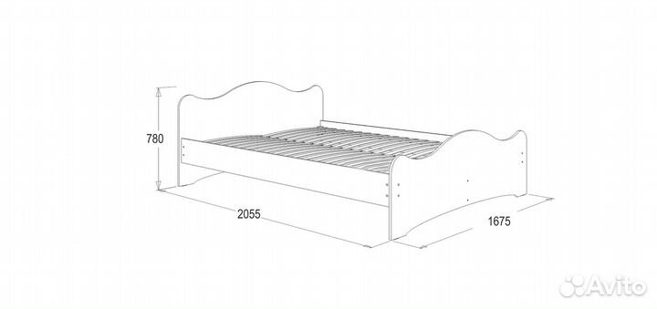 Кровать 160х200