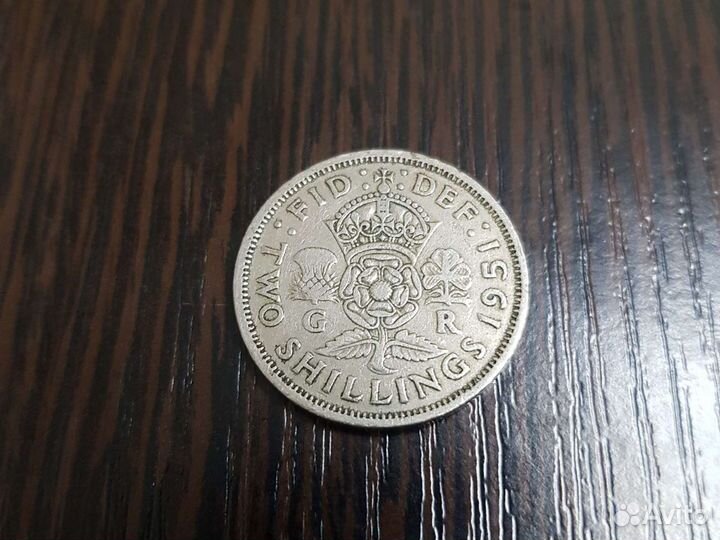 Монеты Англии. Шиллинг. Пенни. Пенс