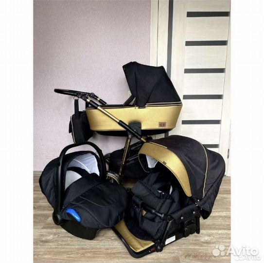 Коляска adamex 3 в 1 бу