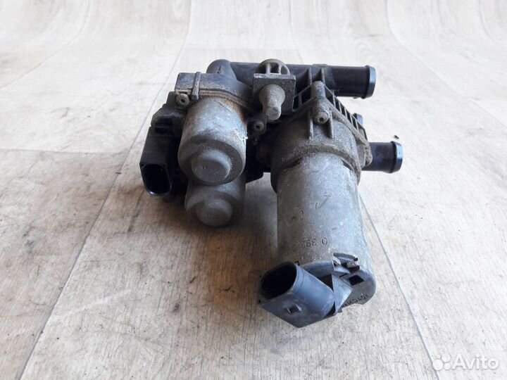 Блок клапанов отопителя передний Mercedes W220