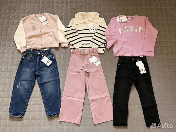 Одежда Zara оригинал для девочек 5-6 лет 116см