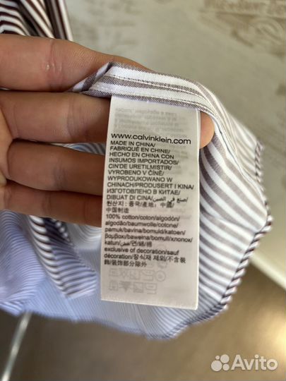Calvin klein рубашка L