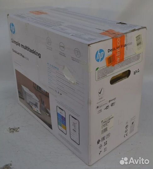 Мфу струйное HP DeskJet Plus 4120 (3XV14B) k6 000