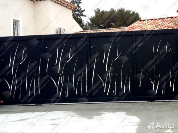 Забор металлический Хай-тек
