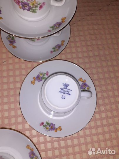 Кофейные сервизы,кофейные пары СССР, ГДР