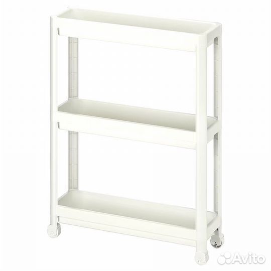 Полка тележка на колесиках IKEA доставка по РФ