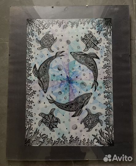 Картина ручной работы