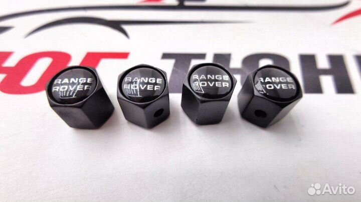 Колпачки на ниппель Range Rover с защитой от кражи