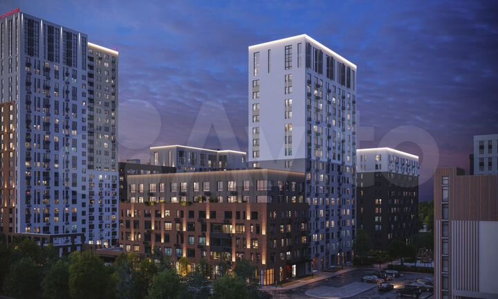 Квартира-студия, 28 м², 6/25 эт.