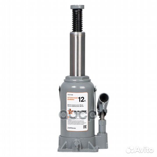 Домкрат бутылочный S (MIN - 210 мм, MAX - 415 мм)