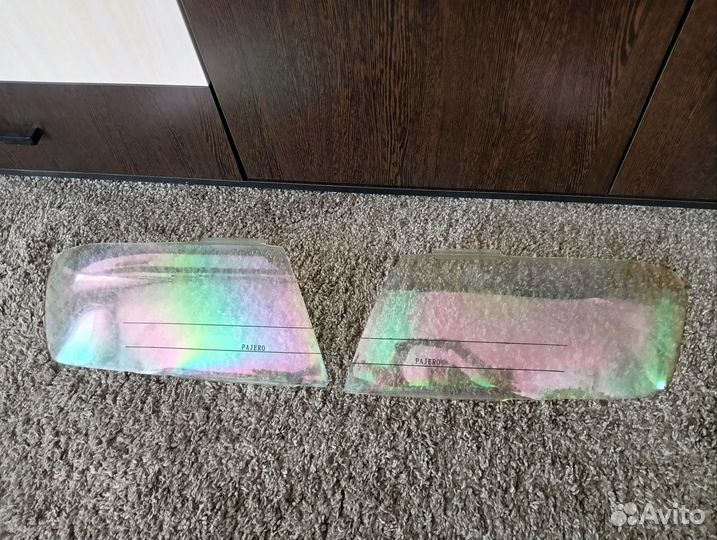 Накладки на фары митсубиси паджеро