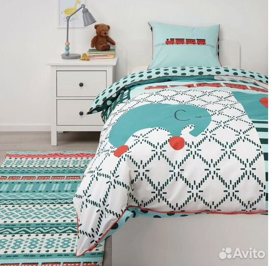 Детское постельное белье IKEA, новое, простыня