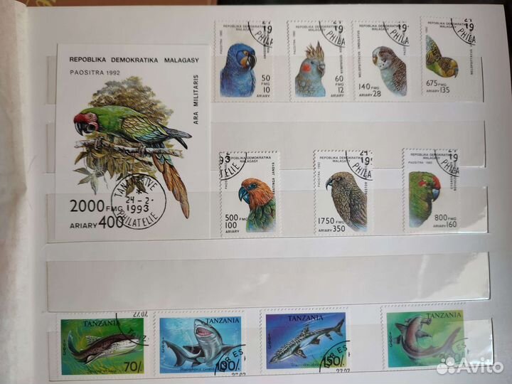 Почтовые марки СССР и других стран