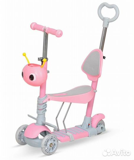 Самокат трехколесный
