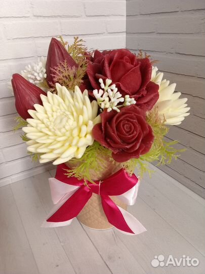 Букет из мыла