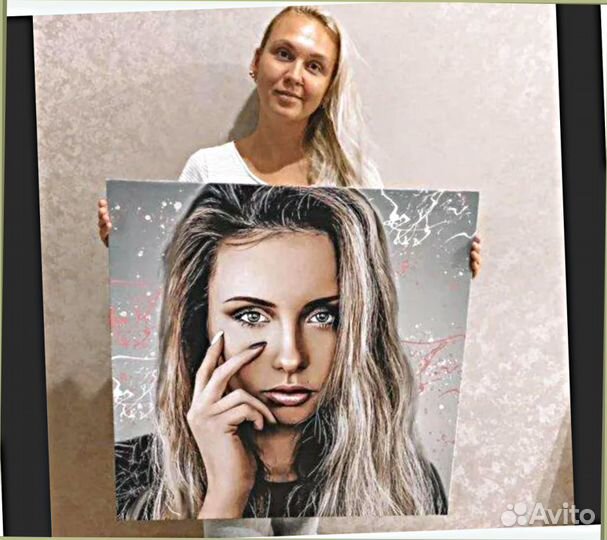 Портрет на холсте 50х70