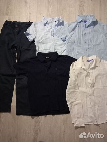 Брюки поло рубашки школьные