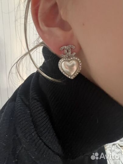 Серьги Chanel