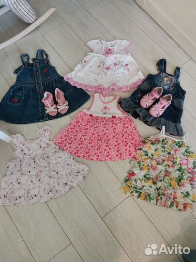 Вещи пакетом на девочку