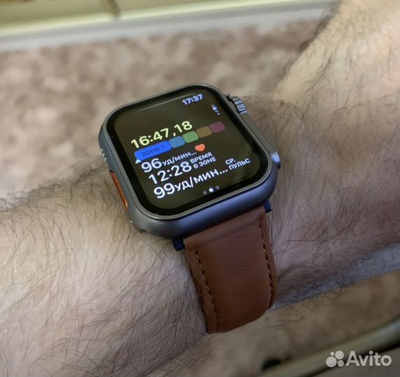 Защитное стекло для часов apple watch 7 8 45mm