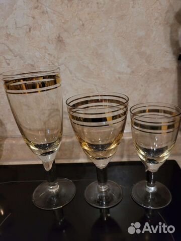 Фужеры стекло СССР