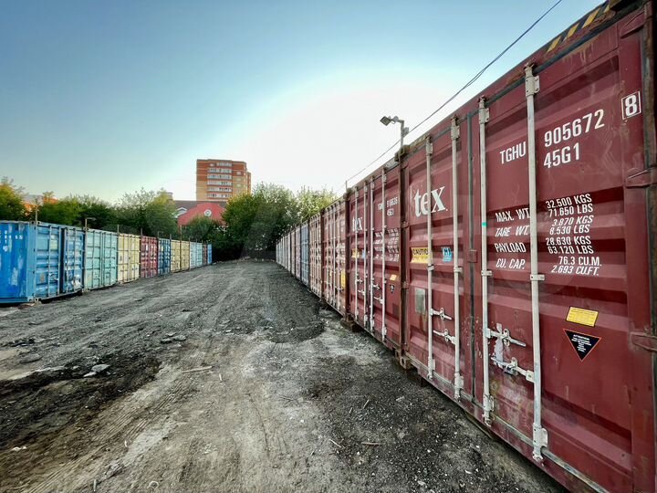 Аренда контнцнера 40 футов 30 м²