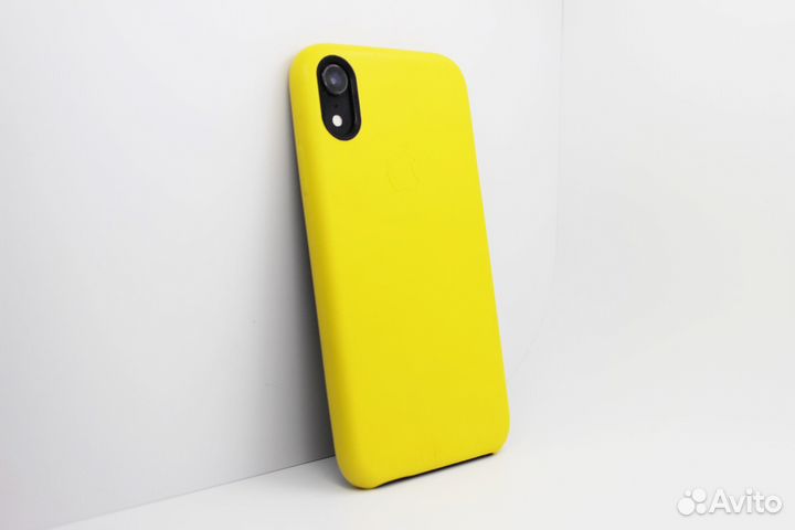Leather Case на iPhone XR 