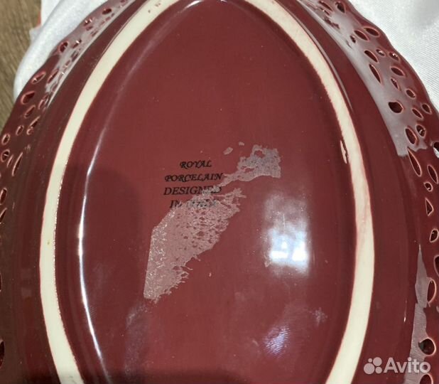 Блюдо керамическое Италия