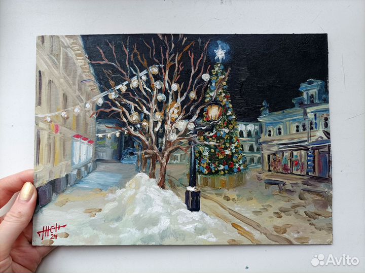 Этюд маслом 