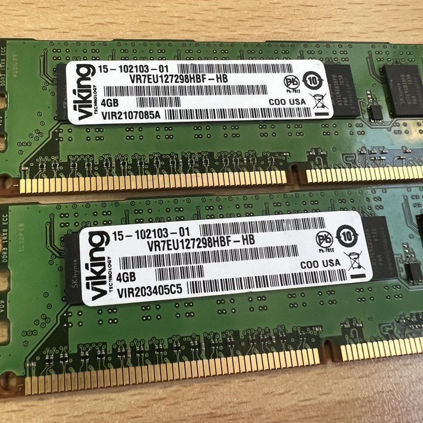 [VD3U1333B2G9-B] 15-102103-01 Dram Memory Module 4gb Viking Vr7eu12 Vd3u1333b2g9-B