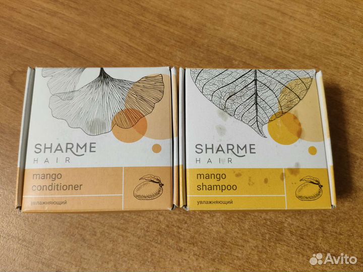 Твердый шампунь и бальзам