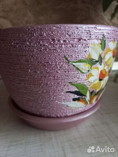 Горшок керамический д/цветов