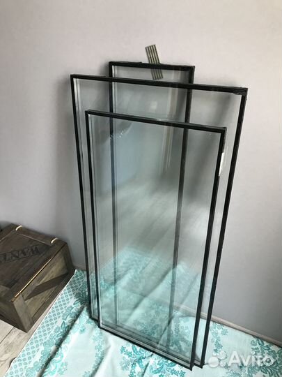 Стеклопакеты бу без рам в отличном состоянии