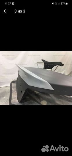 Спойлер BMW E60