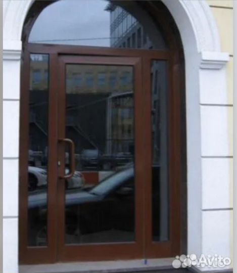 Алюминиевые двери