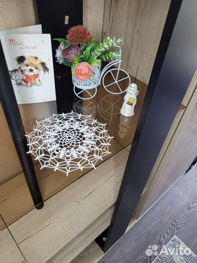 Салфетка вязаная 20.5 см