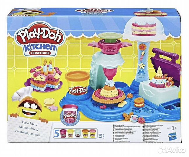 Интерактивная игрушка fisher price/play doh набор