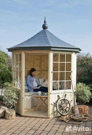 Беседка садовая из дерева