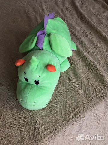 Игрушка- перевертушка медведь-дракон