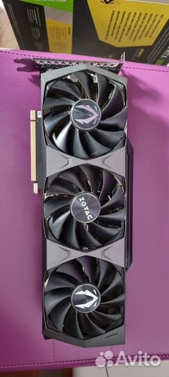Видеокарта Zotac 3090 trinity oc