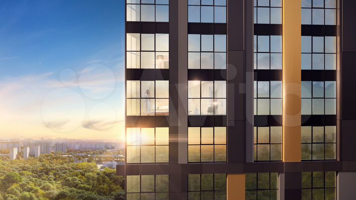 2-к. квартира, 69,4 м², 12/27 эт.