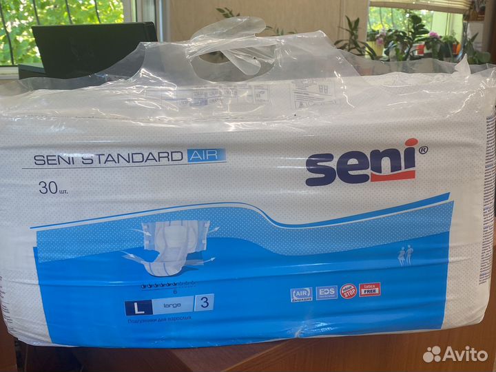 Памперсы для взрослых L 30 шт