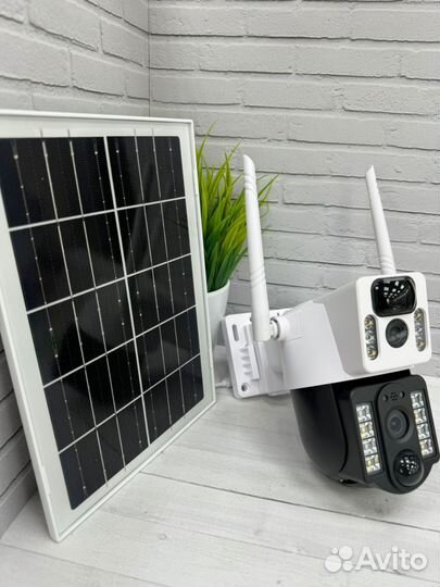 Камера видеонаблюдения на солнечных батареях