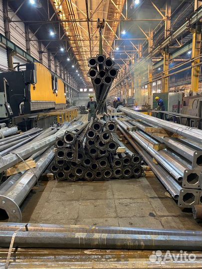 Производство опор освещения и кронштейнов